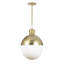 Otis Pendant Large (Natural Brass)-895716303