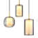 Nasreen 1 - Light Matte Black LED Pendant