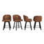 Tabouret de comptoir pivotant H 25,2 po Elyana-634491105