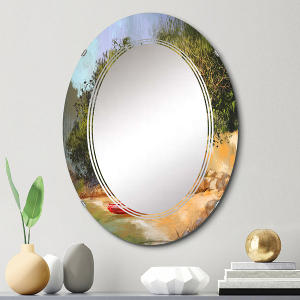 Bless international Oval Wall Mirror | Wayfair