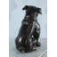 Statue bouledogue en aluminium Nifao