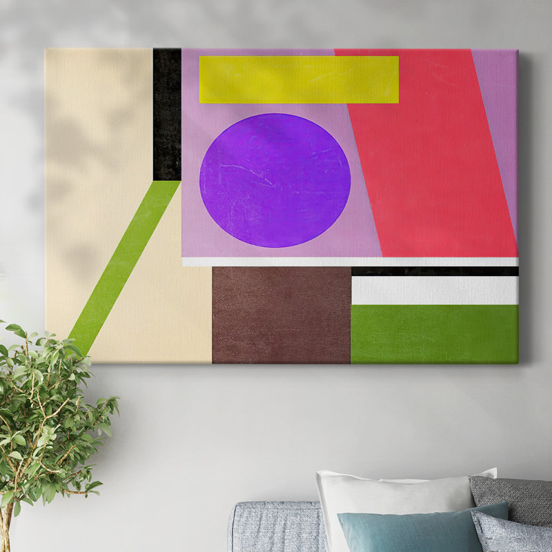 Color Composition II-Gallery Wrapped Canvas