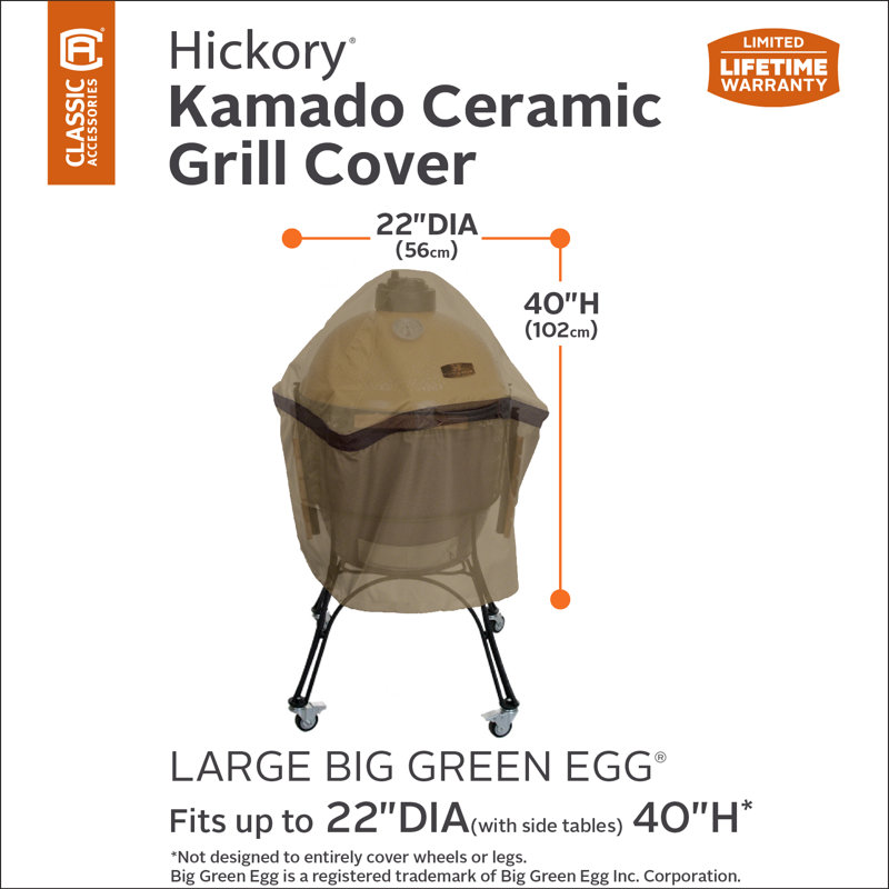 Freeport Park® Donaldson 22'' W x 22'' D Grill Cover