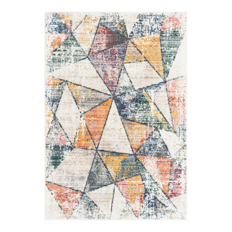 Tapis Kaleidoscop Caparro, Rectangle 4 pi 1 po x 6 pi 3 po