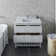 Fresca Formosa 35" Freestanding Open Bottom Single Bathroom Vanity Base Only - Top and Sink Not Included