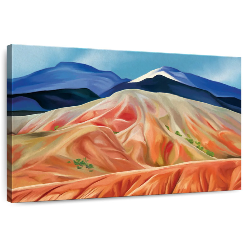 Mount Bogdo Peaks, 24" H x 36" W