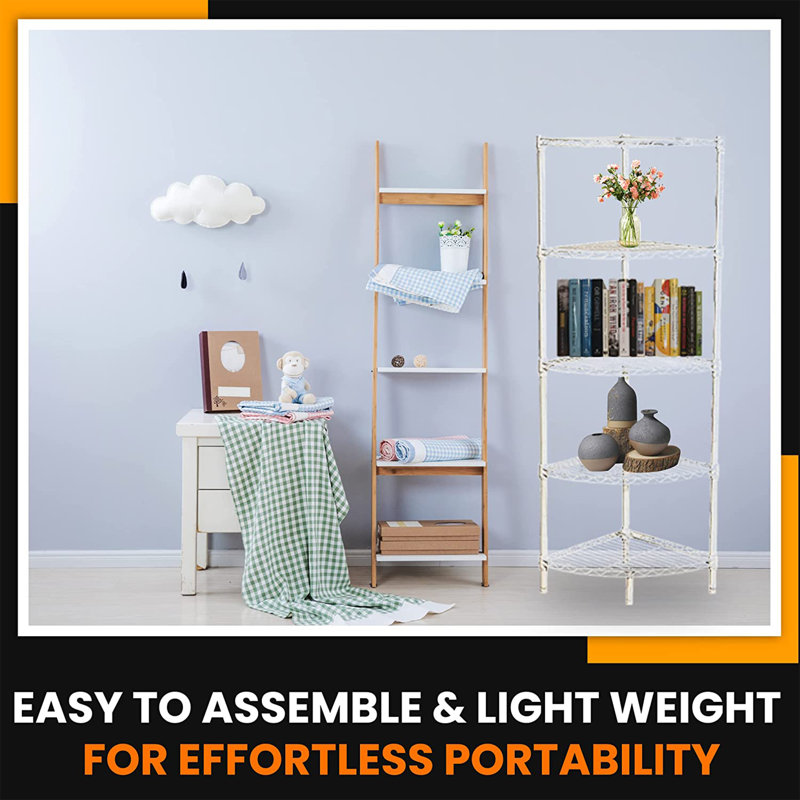 14 " W Steel Adjustable Shelving Unit