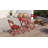 3 Piece Patio Bistro Set Of Foldable Round Table And Chairs-501951569