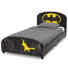 Batman 2-piece Twin Bedroom Furniture Set – Includes Upholstered Twin Bed And Twin Mattress