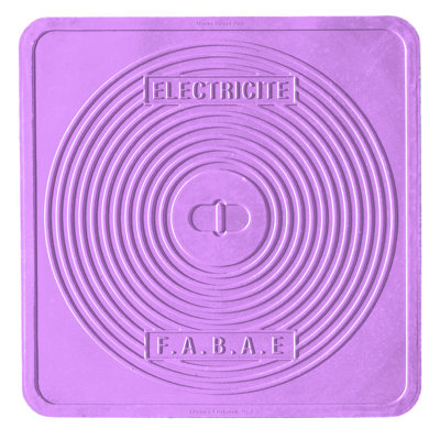 Street Cover Paris Square Charger Plate - 6 Pieces - Olive Green