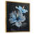 Toile avec cadre flottant or