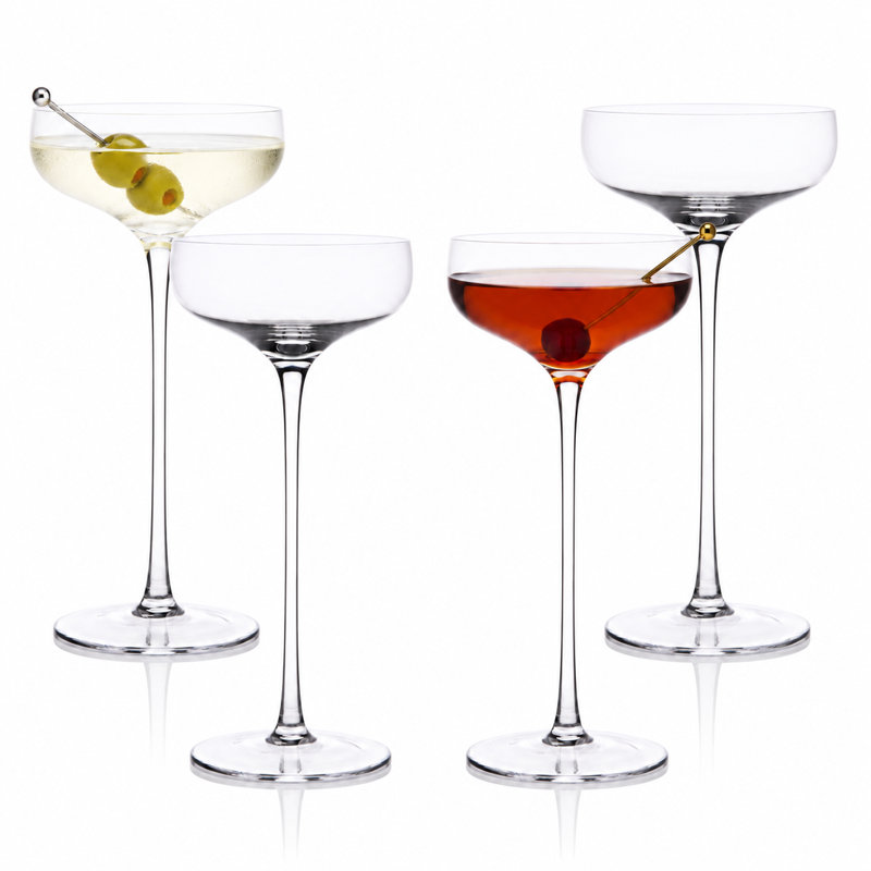 Elegant Long Stem Martini Coupe (7.5oz)
