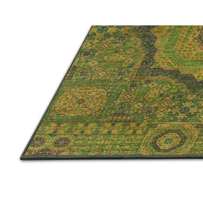 Abstract Indoor Rug, Runner 2' x 5'