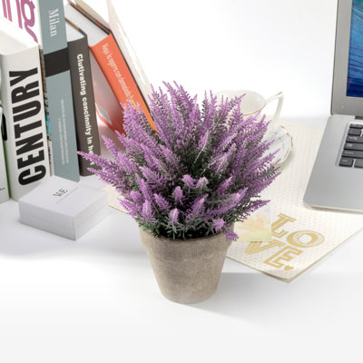 9.5 " H Faux Herbs Plant