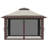 Outsunny 13' x 13' Pop Up Gazebo with Netting
