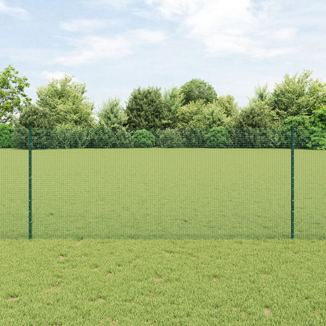 100cm H x 1000cm W Metal Border Fencing