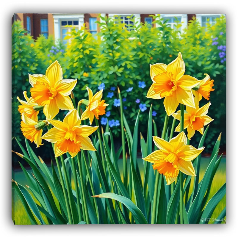Impression sur toile Garden Garden Radiance, H 20 po x l 20 po