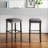 Wood Upholstered Bar Stools