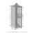Shavon 2-Tier Multipurpose Clothing & Closet Storage Organizer Shelf, 10-Inch Width-108207279-126699118