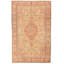 Tapis zone en laine 10 pi 4 po x 9 pi 10 po noué la 1980 keisari one-of-kind Shamon