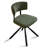 Stylish Modern Fabric Upholstered Solid Metal Dining Chairs-337885821