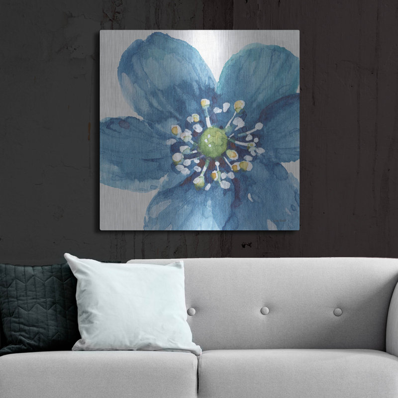 «Blue and Green Garden V» par Lisa Audit, H 36 po x l 36 po