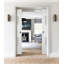 Portes blanches en verre givré Sete-58144893