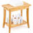 Shower Stool With 330 Lbs Load - Bearing, Rot Proof Coating, Adjustable Rubber Foot Pads, Slatted Design For Quick Drying 19.1 X 11.3 18.3 Inches Bench, Rust 304 Stainless Steel Screws, Capacity,