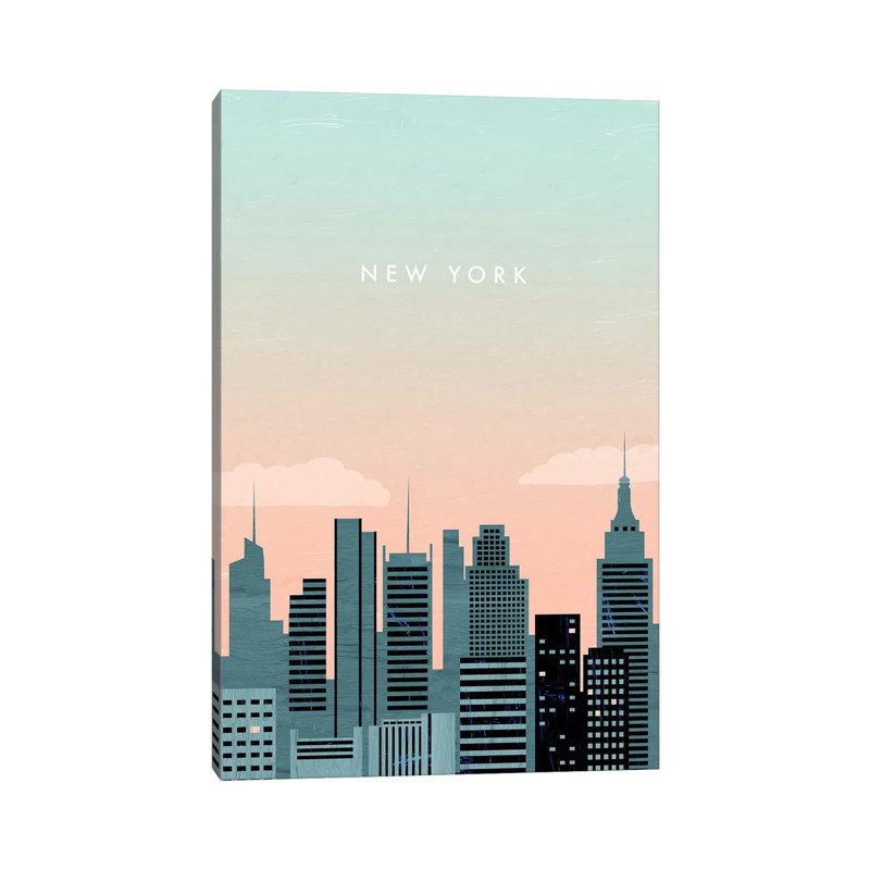 New York by Katinka Reinke - Wrapped Canvas Print, 20.32 cm H x 30.48 cm W