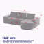 Canapé modulaire 99 po Chenille-1524417569