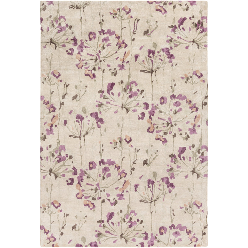 Walshville Floral Indoor Rug, Rectangle 9' x 13'