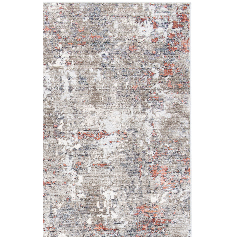Tapis gris clair Mackenzie, Rectangle 5 pi 3 po x 7 pi 7 po