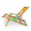 Reclining Folding Deck Chair-721967980