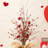 Berry Heart Tabletop Tree