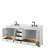 Deborah 80'' Double Bathroom Vanity with Marble Top-40065811-80200772