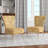 Upholstered Floral Side Chair - Modern floral Accent Chair-90392342