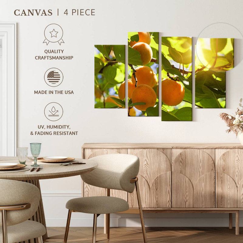 Yarlin Sunlit Apricot Tree, 22" H x 36" W