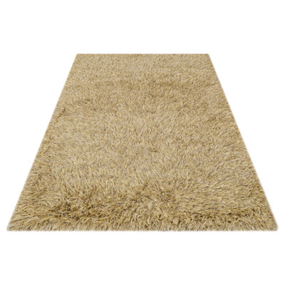 Solid Colour Shag Area Rug