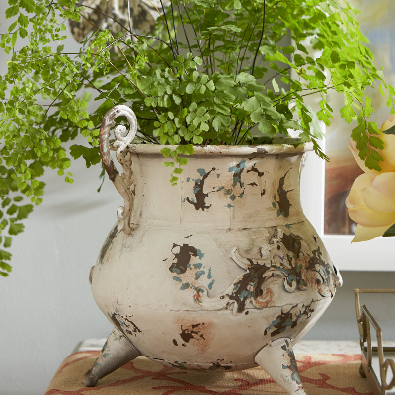 Adelia 11" Metal Table Vase