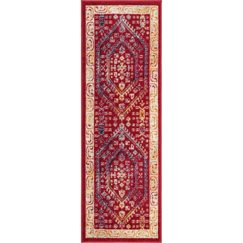 Milojica Oriental Indoor Rug, Runner 2' x 6'