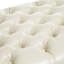 Rangement en cuir avec pieds teints et couverture, espace pour les couvertures,