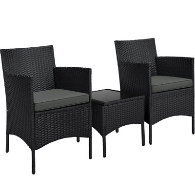 Argonne 2 Seater Rattan Conversation Set