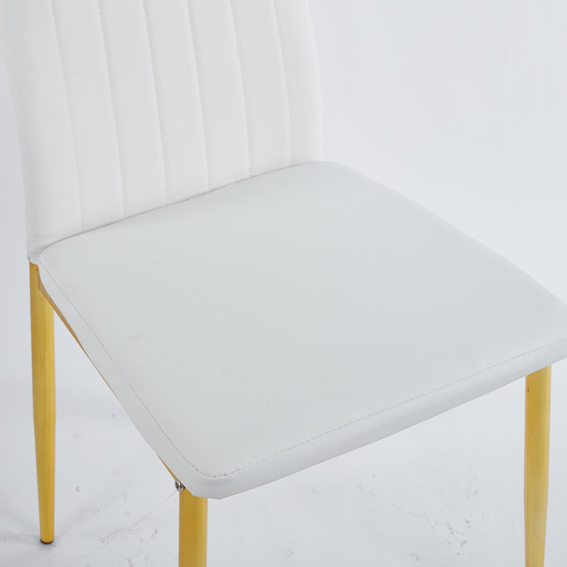 Ensemble de 4 chaises, couleur dorée