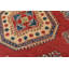 Tapis de couloir rouge en laine noué à la main de conception unique 5 pi 1 po x 16 pi 5 po Fynnigan