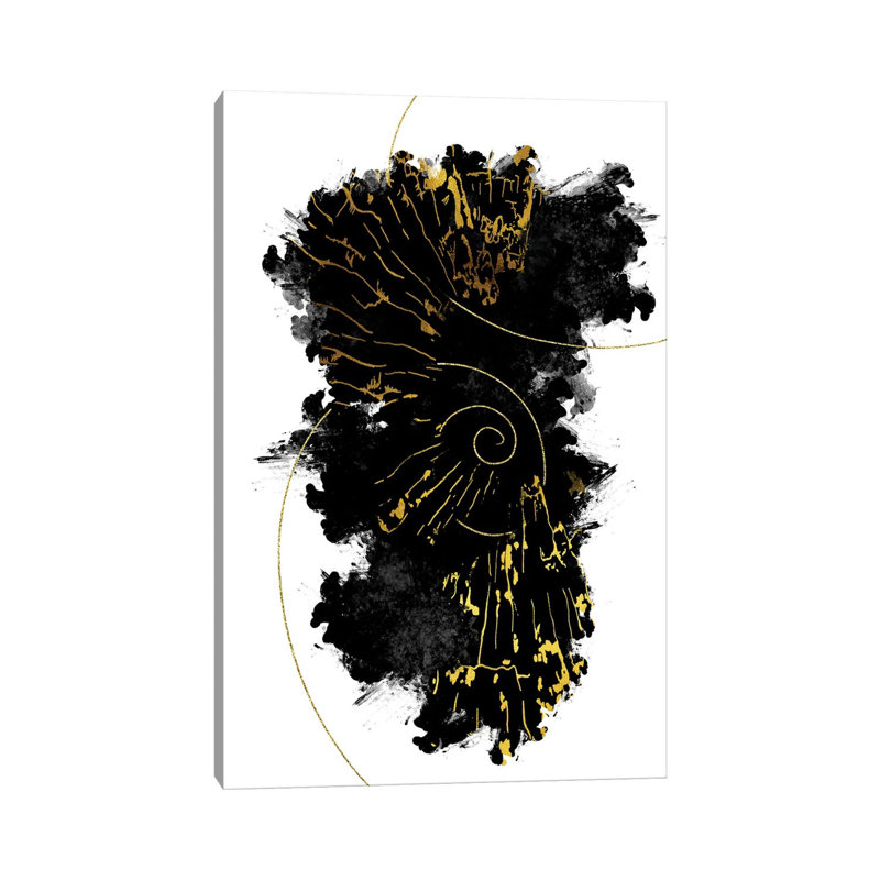 Abstract Painting XLIII by Melanie Viola - Wrapped Canvas Painting, 20.32 cm H x 30.48 cm W