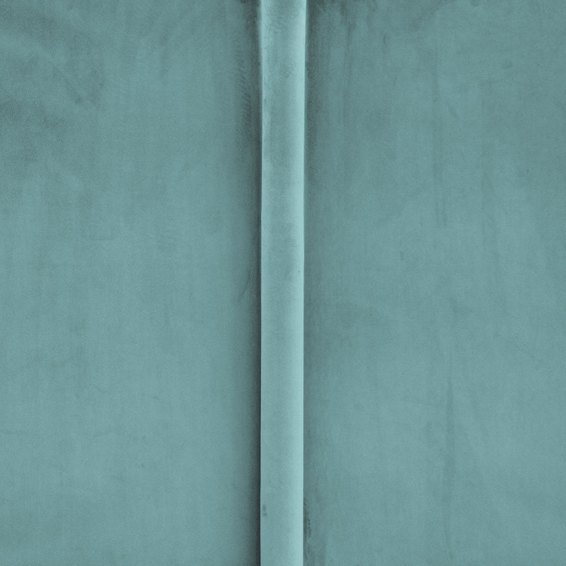 Tissu turquoise Lumino
