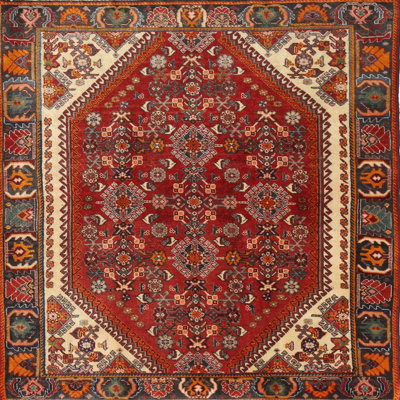 Tapis traditionnel rouge / brun Klutsch