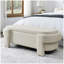 Banc rembourré en lin avec grand espace de rangement pour le salon, le vestibule et la chambre à coucher (51,5 po x 20,5 po x 17 po)-1210928383