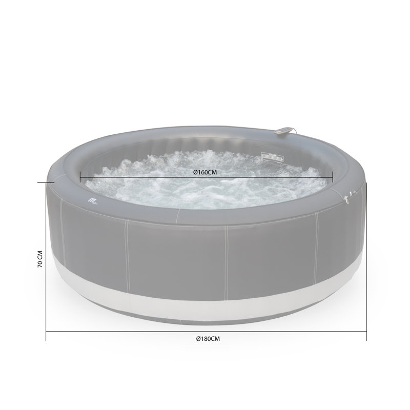Sweeek Inflatable Hot Tub