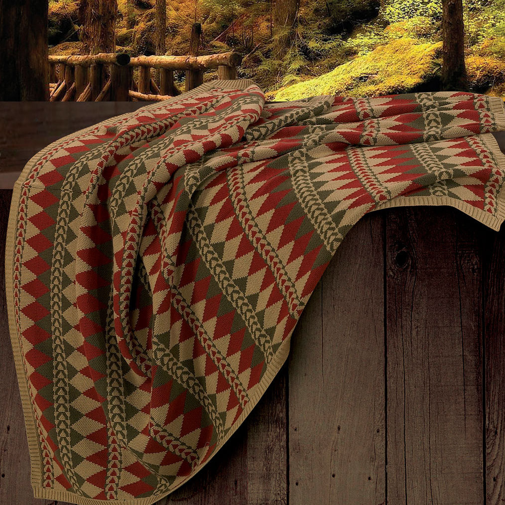 Knit Throw Blanket